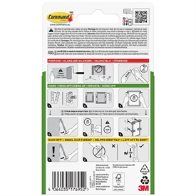 3M 17209-WHI-12 Command Picture Hanging Strips